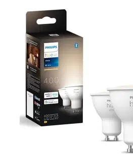 Žiarovky SADA 2x LED Stmievateľná žiarovka Philips Hue WHITE GU10/4,2W/230V 2700K 8720169230231