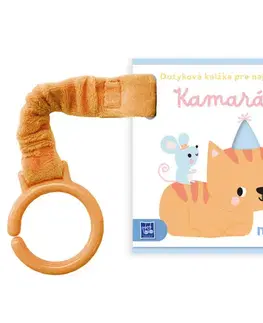 Leporelá, krabičky, puzzle knihy Dotyková knižka pre najmenších: Kamaráti