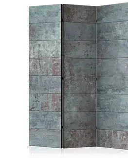 Paravány Paraván Turquoise Concrete Dekorhome