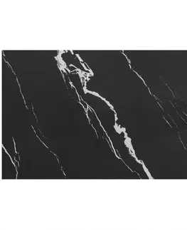 Sprchové vaničky Vanička obdĺžniková Magnum Carrara Black 80x100x2,5 Rea K7007