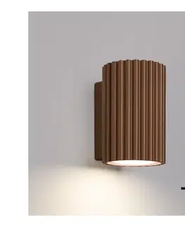 Svietidlá BRILAGI - LED Nástenné svietidlo CRESTO 1xGU10/10W/230V 10 cm hnedé BR.1968