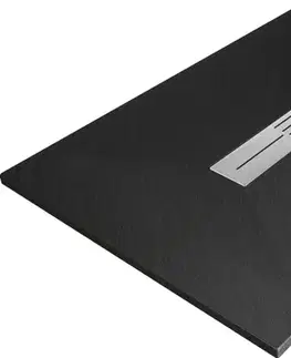 Vane MEXEN - Toro sprchová vanička obdĺžniková SMC 100x80, čierna 43708010