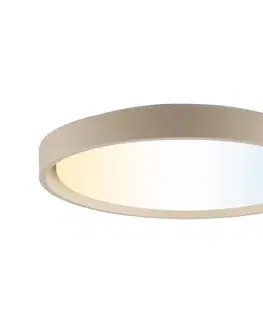 Svietidlá Brilliant - LED stmievateľné stropné svietidlo SANOZ LED/24W/230V pr. 41 cm béžová + diaľkové ovládanie G81505/20