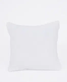 Dekoračné obliečky MKLozkoviny.sk Obliečka na vankúšik mikroplyš Exclusive 40 × 40 cm - Laura biela-  -