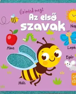 Leporelá, krabičky, puzzle knihy Érintsd meg! Az első szavak