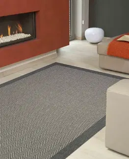 Koberce Koberec Breeze cliff grey 160x230cm