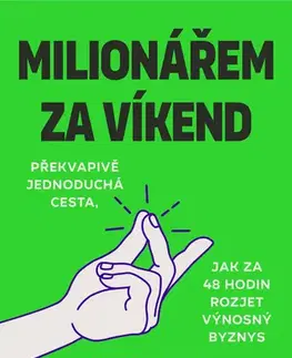 Biznis a kariéra Milionářem za víkend - Thal Raz,Noah Kagan