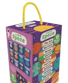 Leporelá, krabičky, puzzle knihy A Case of Space - Sweet Cherry Publishing