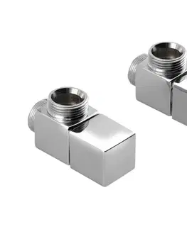 Svietidlá Sapho - Pripojovacia sada rohových lov CUBE 2 ks lesklý chróm CP4010S