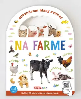 Leporelá, krabičky, puzzle knihy Spoznávám hlasy zvierat - Na farme