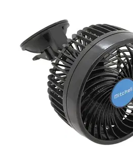 Domáce ventilátory látor MITCHELL 150mm 12V na prísavku