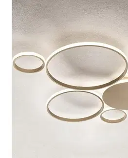 Svietidlá Ondaluce - LED Stmievateľné stropné svietidlo POIS LED/68W/230V zlatá PL.POIS/ORO4000GR