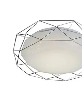 Svietidlá  LED Stropné svietidlo SVEN LED/24W/230V chróm 98-66237