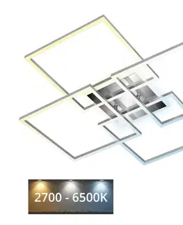 Svietidlá Brilo - LED Stmievateľný prisadený luster FRAME LED/50W/230VWi-Fi Tuya + DO 3515-019