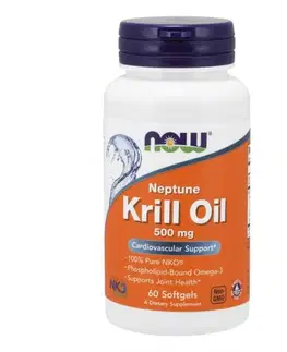 Krilový olej NOW Foods Krilový olej 500 mg