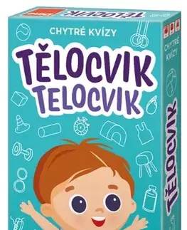 Cestovné hry Dino Toys Cestovná hra: chytré kvízy – telesná výchova