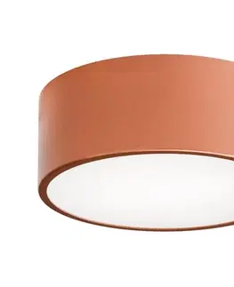 Svietidlá  Kúpeľňové stropné svietidlo so senzorom CLEO 1xE27/24W/230V Ø 20 cm IP54 medené 5907623692375