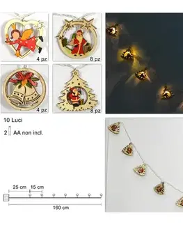 Vianočné osvetlenie MAKRO - Reťaz vianočná LED rôzne druhy