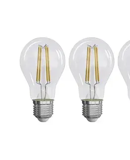 LED osvetlenie  SADA 3x LED Žiarovka FILAMENT A60 E27/3,8W/230V 2700K Energetická trieda A ZF5147.3