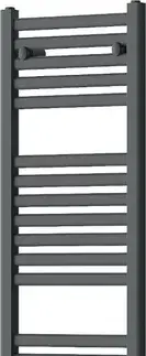 Radiátory do kúpeľne MEXEN/S - Hades radiátor + vykurovacia tyč 1200 x 400 mm, 600 W, antracit W104-1200-400-2600-66
