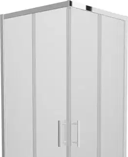 Sprchovacie kúty MEXEN - Rio sprchovací kút štvorec 70x70, mráz, chróm 860-070-070-01-30