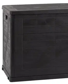 Záhradné úložné boxy Záhradný úložný box WOOD 420 l Toomax