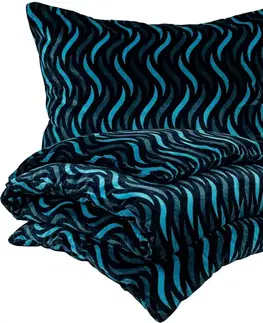 Obliečky 4Home Obliečky Wave mikroflanel, 160 x 200 cm, 70 x 80 cm