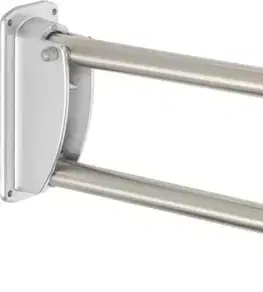 Držadlá k vani DEANTE - Vital stainless nerez - Nástenné madlá, skladacia - 76 cm NIV_041D