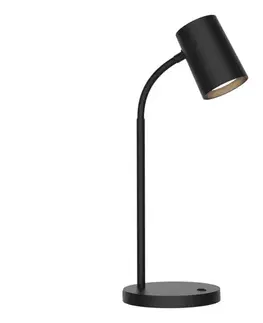 Lampy  Stolná lampa FELIX 1xGU10/9W/230V čierna 330079