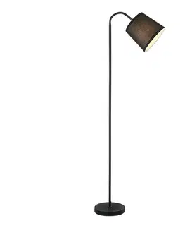Lampy Rabalux 6640 - Stojacia lampa GODRIC 1xE27/25W/230V čierna 6640