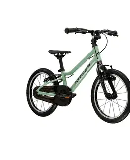 Bicykle Ultra ľahký detský bicykel Kross Liftie 16" Gen 009 • 105-125 cm • 5,8 kg zelená / čierna / matný - 8" (105-125 cm)