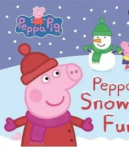 V cudzom jazyku Peppa Pig: Peppas Snowy Fun