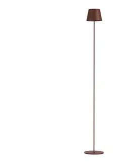 Záhradné lampy  LED Stmievateľná nabíjacia stojacia lampa 3v1 LED/4W/5V 4400 mAh 3000K IP54 hnedá 7008