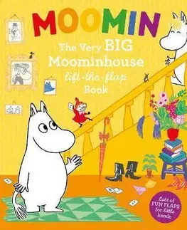Leporelá, krabičky, puzzle knihy Moomins BIG Lift-the-Flap Moominhouse - Tove Jansson