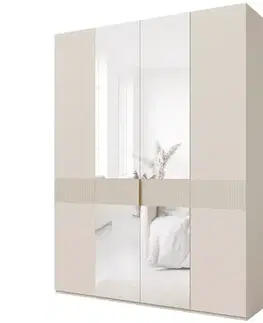 Šatníkové skrine Skriňa Soreno 180 Macadamia