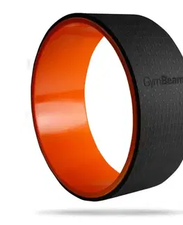 Joga a pilates GymBeam Kruh na jogu Yoga Wheel Orange
