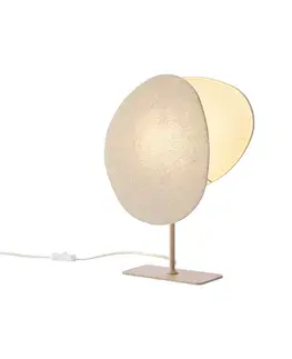 Stolné lampy Japandi stolná lampa béžová - Organica