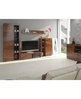 Komody a skrinky Jednoduchá komoda BRUMA dub lefkas