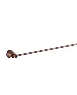 Držadlá k vani OMNIRES - ART LINE držiak uterákov, 65 cm meď retro /ORB/ AL53216ORB