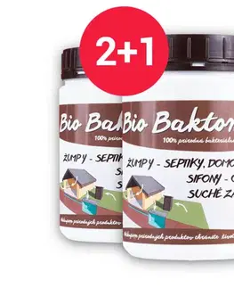 Upratovanie Baktérie do septiku AKCIOVÉ BALENIE 2+1 - Bio Baktoma 0,5 kg