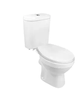Doplnky do kúpeľne Mereo WC kombi, RIMLESS, zadný odpad s armatúrou VSD99