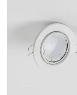 Svietidlá  SADA 5 ks kúpeľňové zápustné svietidlo 1xGU10/4W/230V IP23 biela 9A21908