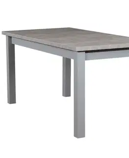 Jedálenské stoly Rozkladací stôl ST28 160/200x80 cm betón
