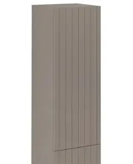 Kúpeľňový nábytok SAPHO - ESPACE STRIP skrinka 35x172x32cm, 2x dvierka, ľavá/pravá, agila ESC230-4343S