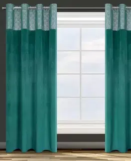 Závesy do spálne Záves AGNES 140X250 na priechodkách 388483