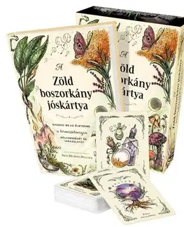 Veštenie, tarot, vykladacie karty A zöld boszorkány jóskártya - Arin Murphy-Hiscock