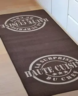 Moderné koberce Koberec do kuchyne 0,8/2,5 KMDV248 CB B4 hnedá