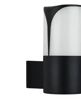 Svietidlá Telefunken 320305TF - Vonkajšie nástenné svietidlo 1xE27/12W/230V IP44 čierna 320305TF