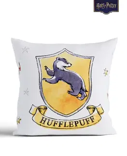 Dekoračné obliečky MKLozkoviny.sk Obliečka na vankúš mikroplyš Harry Potter 40 × 40 cm - Bifľomor biele-  -