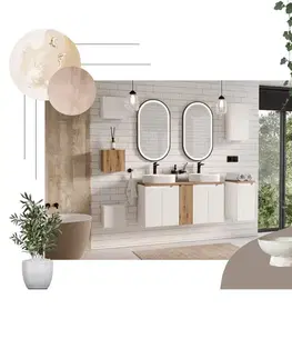 Umývadlové dosky Comad Nova White doska 60 cm 89-60